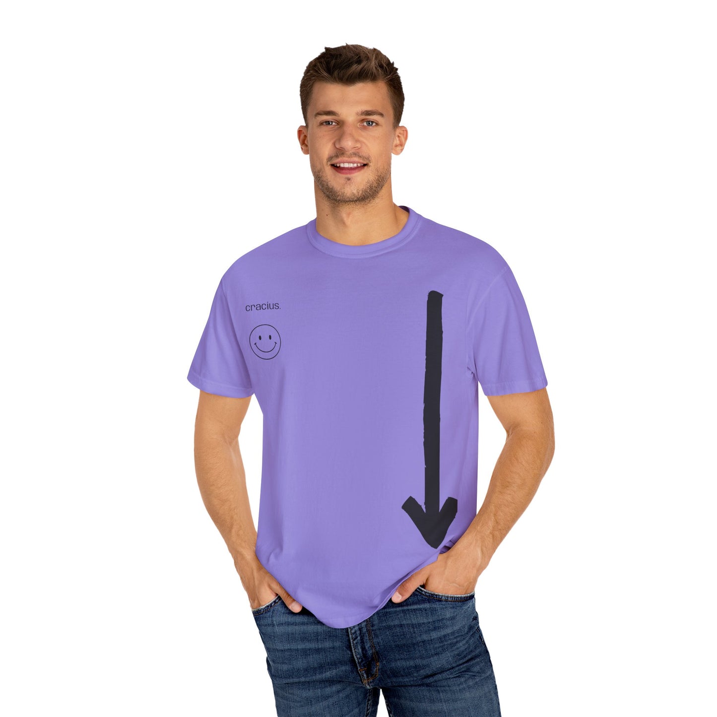 Smile & Strive Unisex T-Shirt - Motivational Graphic Tee, Gift for Graduates, Work Hard Play Hard, Casual Everyday Wear