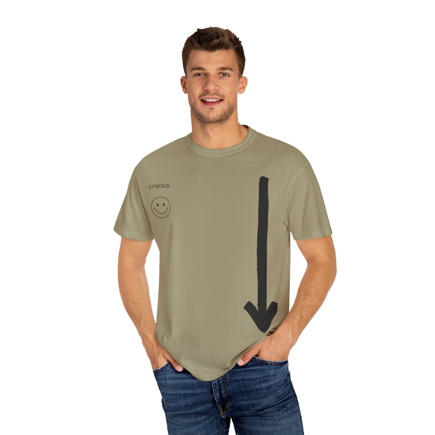 Smile & Strive Unisex T-Shirt - Motivational Graphic Tee, Gift for Graduates, Work Hard Play Hard, Casual Everyday Wear