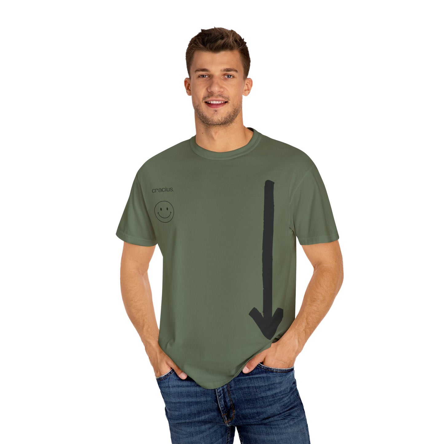 Smile & Strive Unisex T-Shirt - Motivational Graphic Tee, Gift for Graduates, Work Hard Play Hard, Casual Everyday Wear