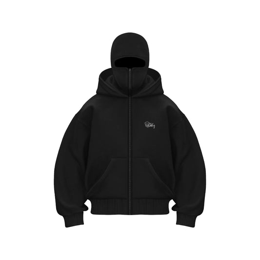 ski mask and hoodie DUO