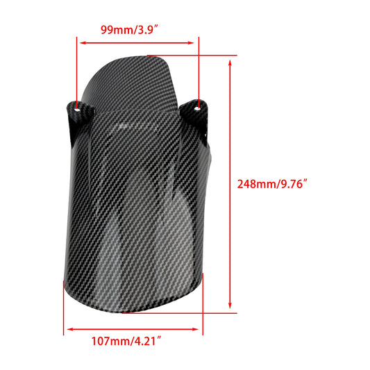 For Surron Parts Motocross Mudguards Rear Fender Carbon Fiber Color Accessories Rear Fender Refit For Sur-Ron Light Bee S X
