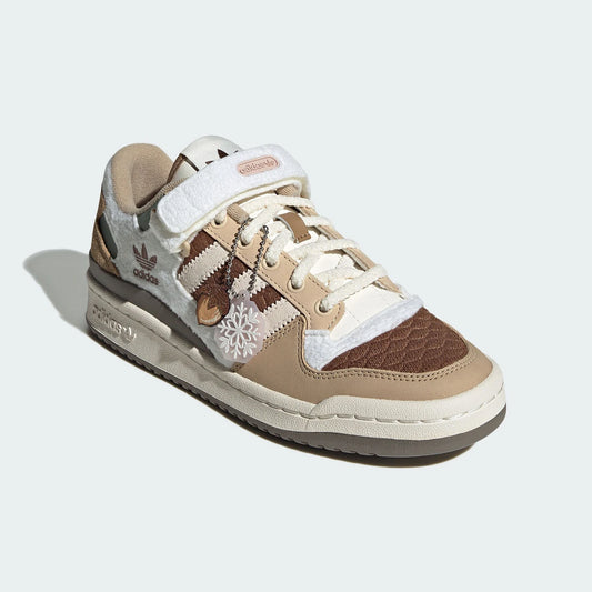 Adidas genuine FORUM LOW women's wear-resistant low top casual board shoes IF3884