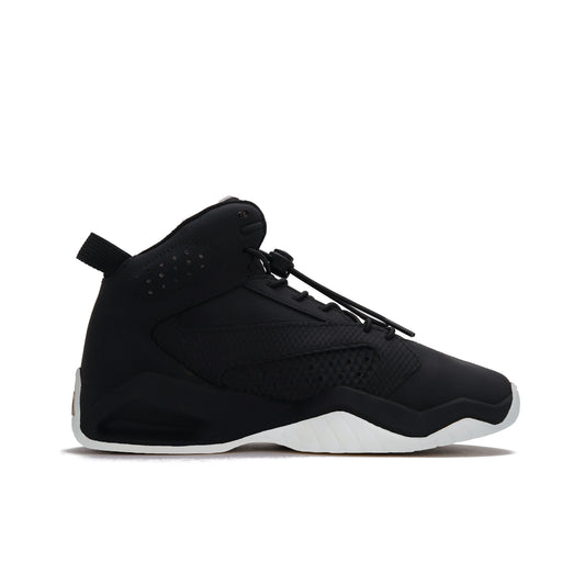 POIZON Jordan Lift Off Phantom Black Mid top Vintage Basketball Shoes Unisex Black