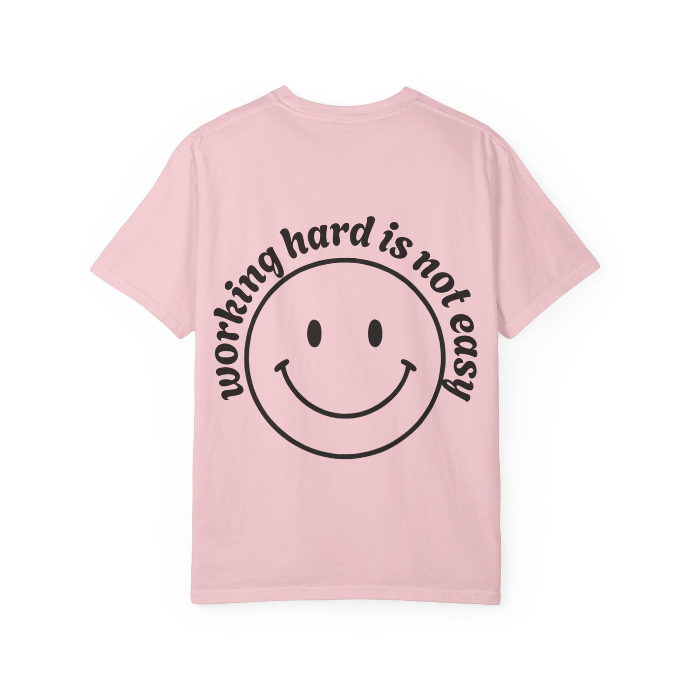 Smile & Strive Unisex T-Shirt - Motivational Graphic Tee, Gift for Graduates, Work Hard Play Hard, Casual Everyday Wear