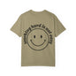 Smile & Strive Unisex T-Shirt - Motivational Graphic Tee, Gift for Graduates, Work Hard Play Hard, Casual Everyday Wear