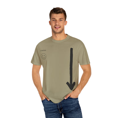 Smile & Strive Unisex T-Shirt - Motivational Graphic Tee, Gift for Graduates, Work Hard Play Hard, Casual Everyday Wear