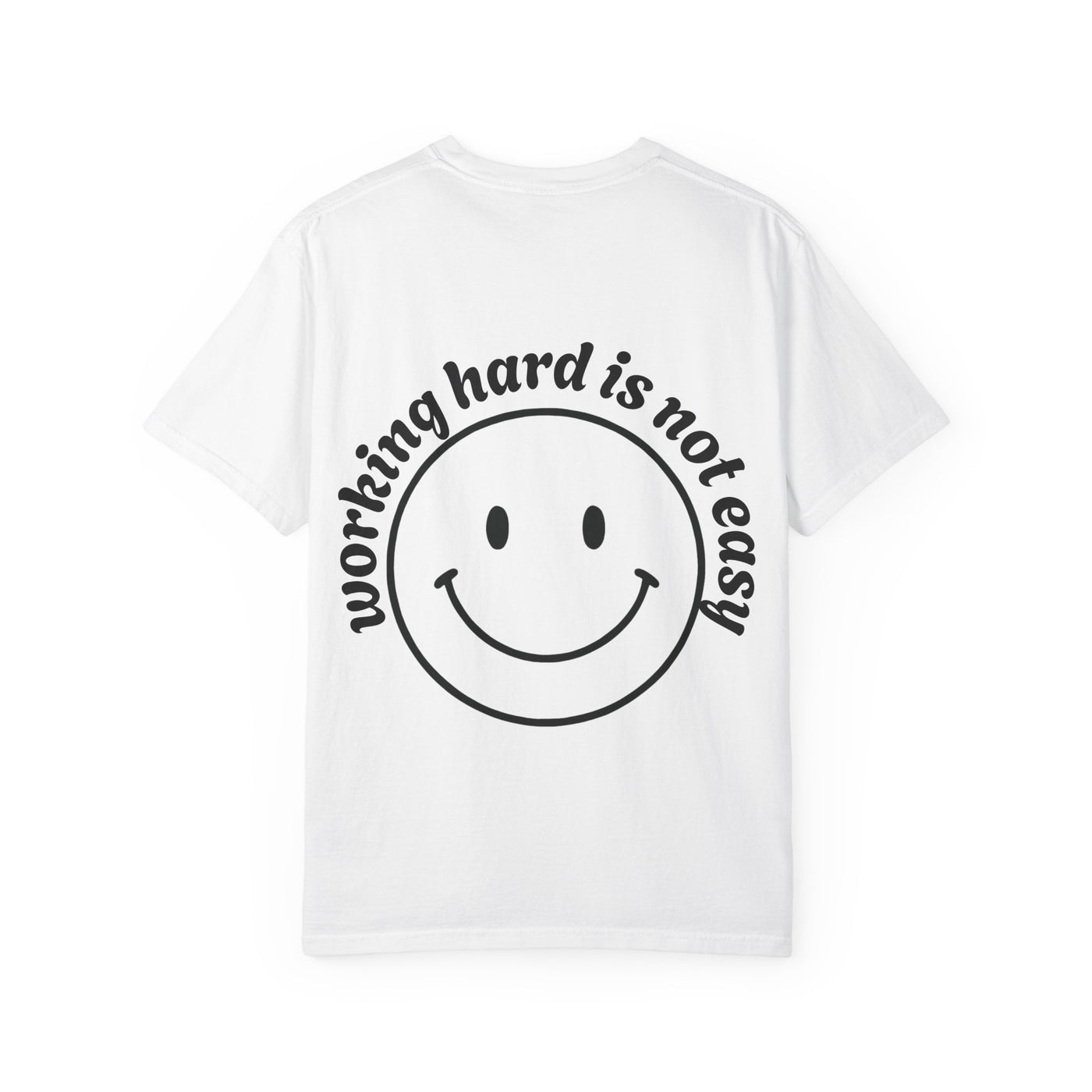 Smile & Strive Unisex T-Shirt - Motivational Graphic Tee, Gift for Graduates, Work Hard Play Hard, Casual Everyday Wear