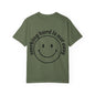 Smile & Strive Unisex T-Shirt - Motivational Graphic Tee, Gift for Graduates, Work Hard Play Hard, Casual Everyday Wear