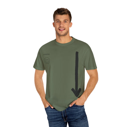 Smile & Strive Unisex T-Shirt - Motivational Graphic Tee, Gift for Graduates, Work Hard Play Hard, Casual Everyday Wear