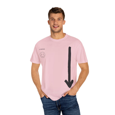 Smile & Strive Unisex T-Shirt - Motivational Graphic Tee, Gift for Graduates, Work Hard Play Hard, Casual Everyday Wear