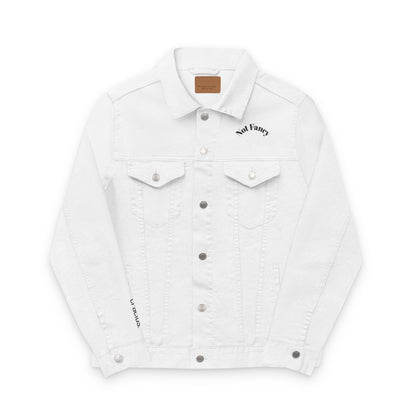 Embroidered Unisex Denim Jacket - Stylish Casual Layer for Everyday Wear, Gift for Friends, Trendy Streetwear, Summer Fashion, Unique [...]
