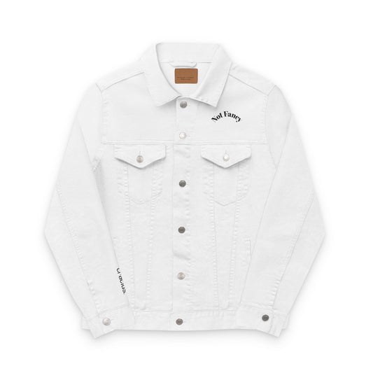 Embroidered Unisex Denim Jacket - Stylish Casual Layer for Everyday Wear, Gift for Friends, Trendy Streetwear, Summer Fashion, Unique [...]