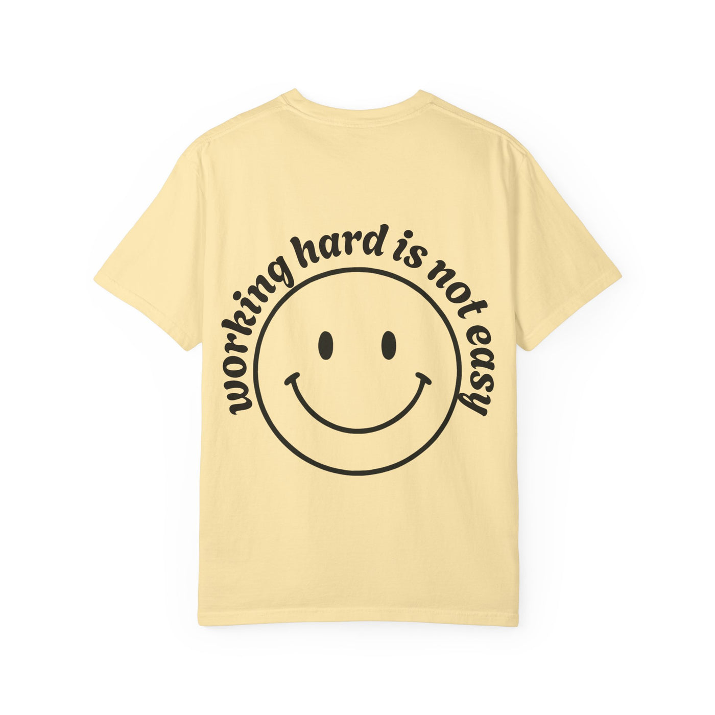 Smile & Strive Unisex T-Shirt - Motivational Graphic Tee, Gift for Graduates, Work Hard Play Hard, Casual Everyday Wear