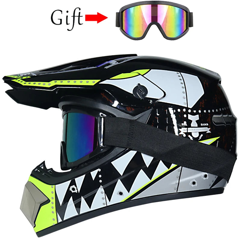 Motorcycle helmet children off-road helmet bike