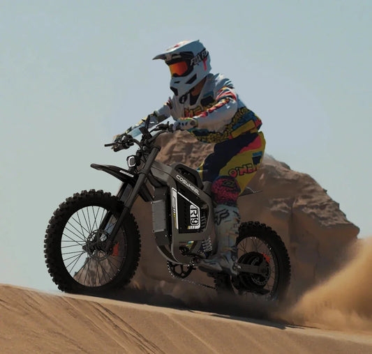 Fast Shipping All-Terrain Off-Road Electric Dirt Bike 75km/h High Speed Adult E-Dirt Bike for Mountain/Mud/Sand US Warehouse