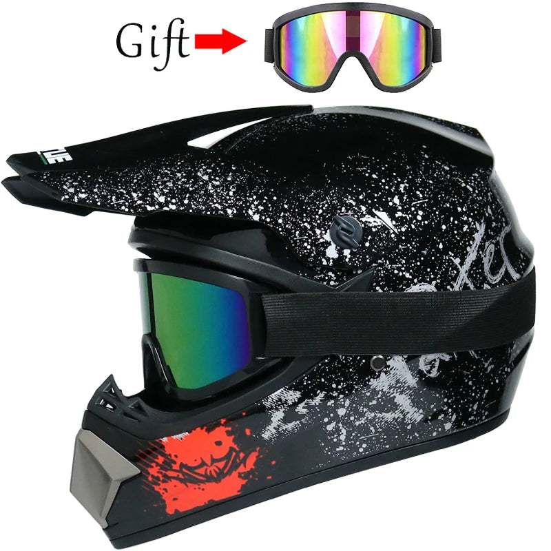 Motorcycle helmet children off-road helmet bike