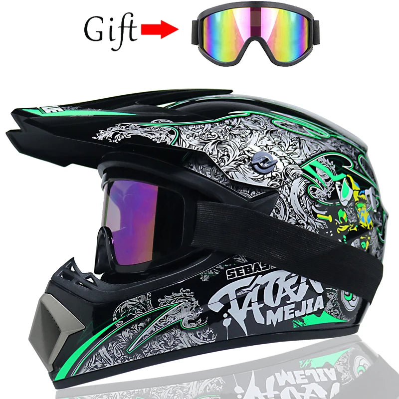 Motorcycle helmet children off-road helmet bike