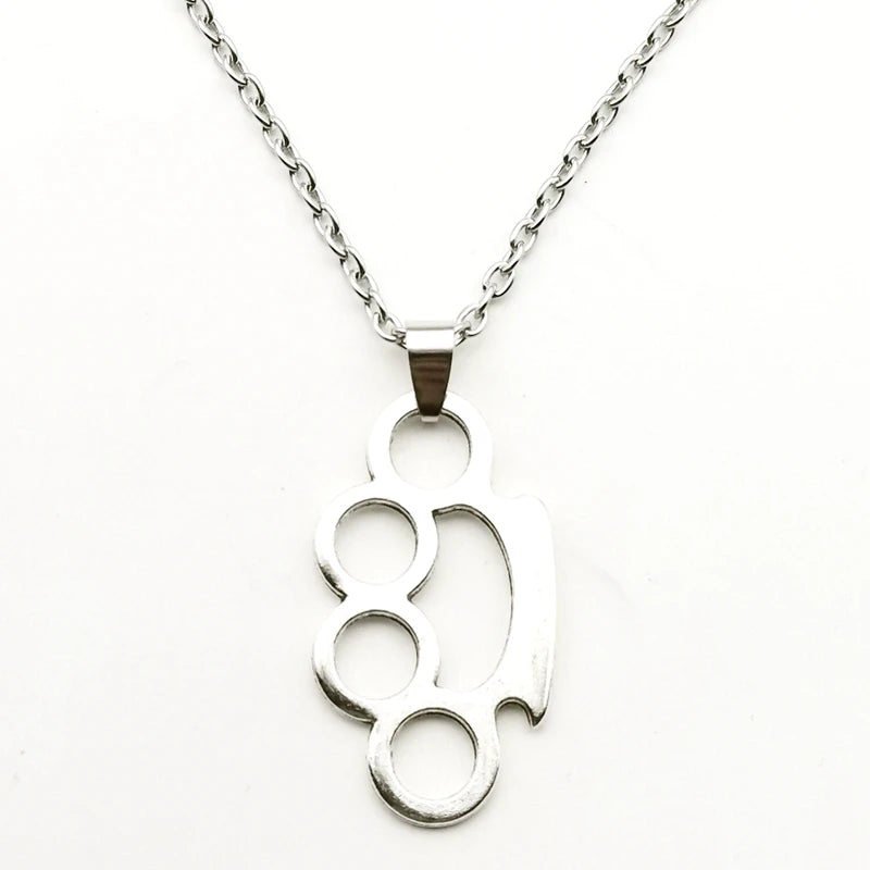 2020 New Tiger Finger Pendant Necklace Fashion Jewelry Retro Texture Sweater Chain Necklace Pendant Jewelry