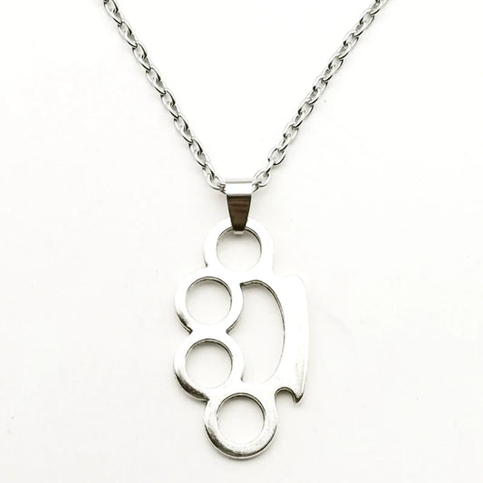 2020 New Tiger Finger Pendant Necklace Fashion Jewelry Retro Texture Sweater Chain Necklace Pendant Jewelry