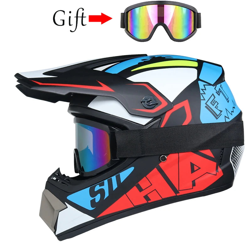 Motorcycle helmet children off-road helmet bike