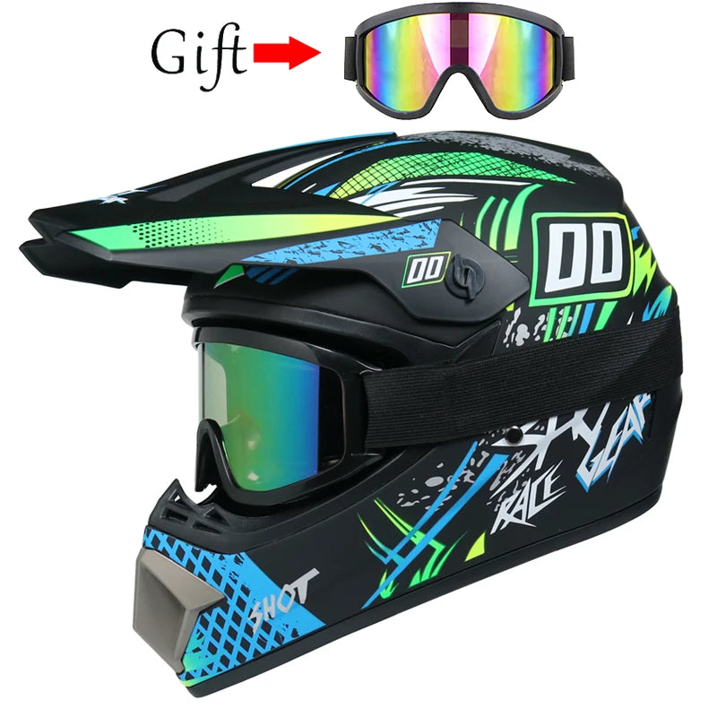 Motorcycle helmet children off-road helmet bike