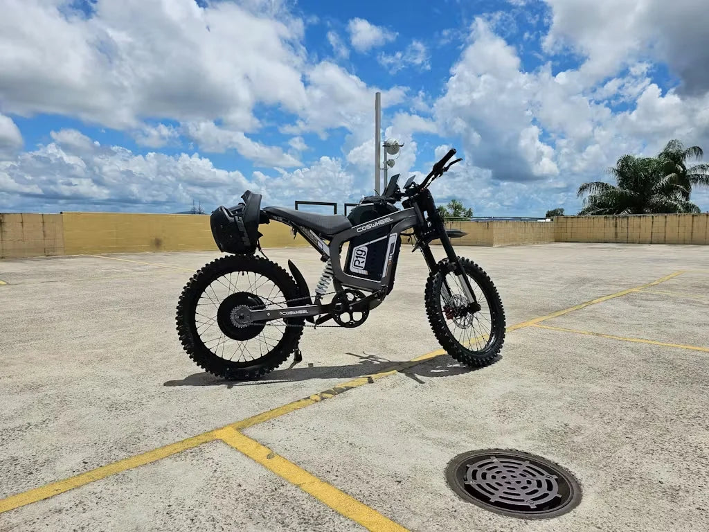 Fast Shipping All-Terrain Off-Road Electric Dirt Bike 75km/h High Speed Adult E-Dirt Bike for Mountain/Mud/Sand US Warehouse