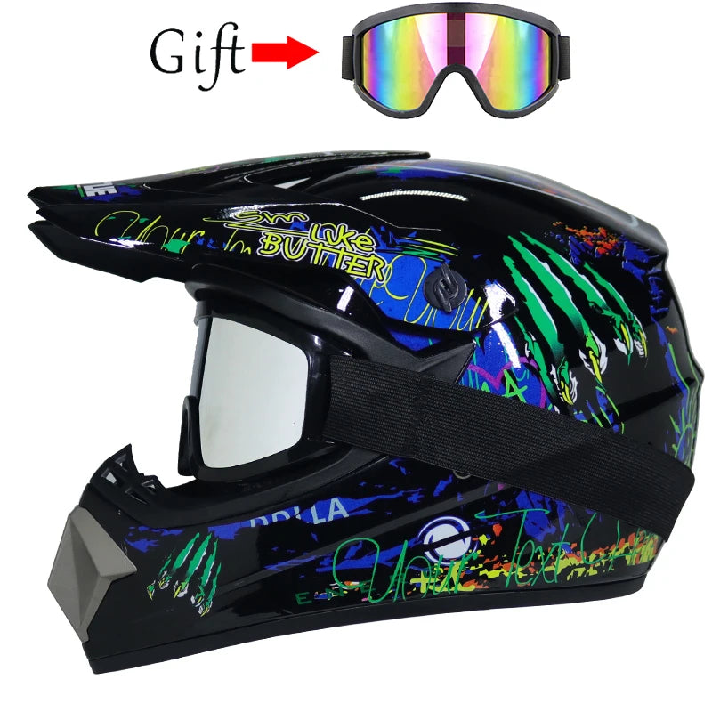 Motorcycle helmet children off-road helmet bike