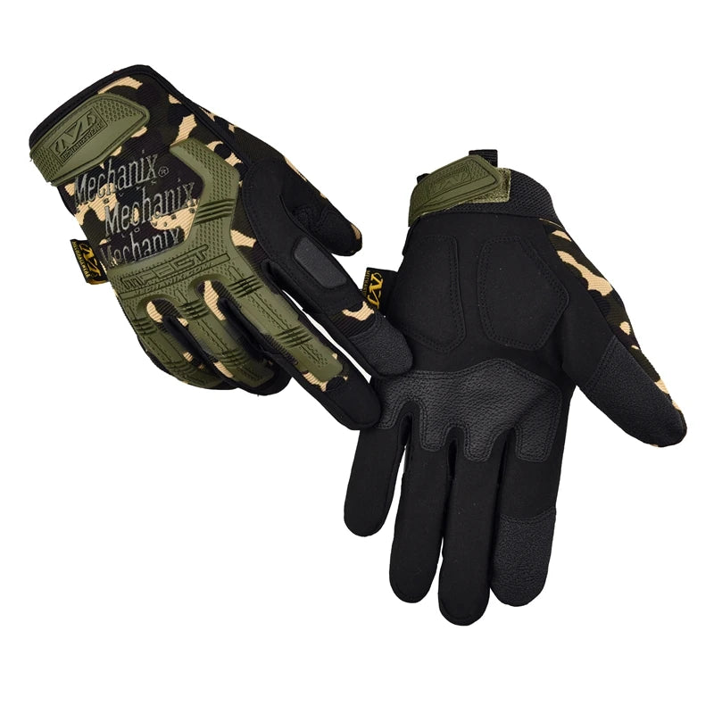 Popular Tactical Gloves Half Finger Special Forces Outdoor Mountaineering Riding Protection Men Half Finger Motorbike Gloves