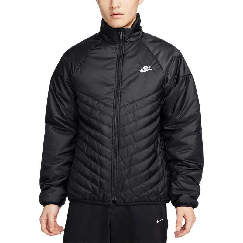 Nike genuine Fall New Men's Warm Outdoor Stand Collar Jacket FB8196-010
