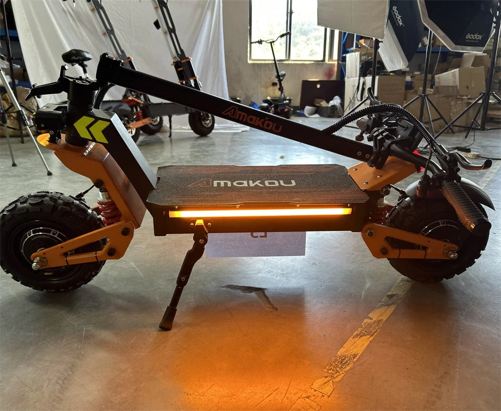 TOURSOR X5 11Inch 6000W Dual Motor Electric Scooter 85KM/H 120KM Long Range