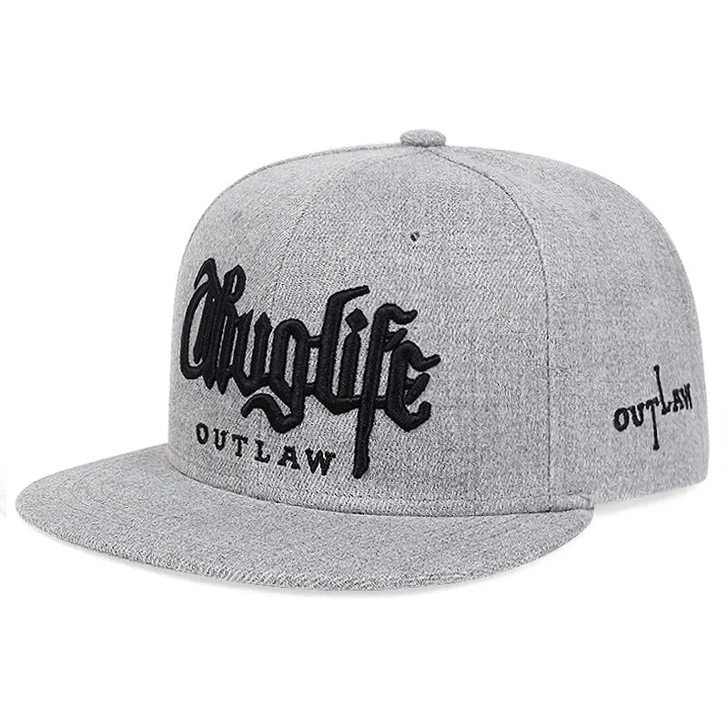 1 Pcs Fashion Fastball CAP Thuglife Embroidery Hiphop Baseball Cap