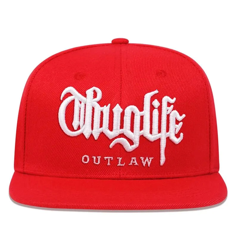 1 Pcs Fashion Fastball CAP Thuglife Embroidery Hiphop Baseball Cap