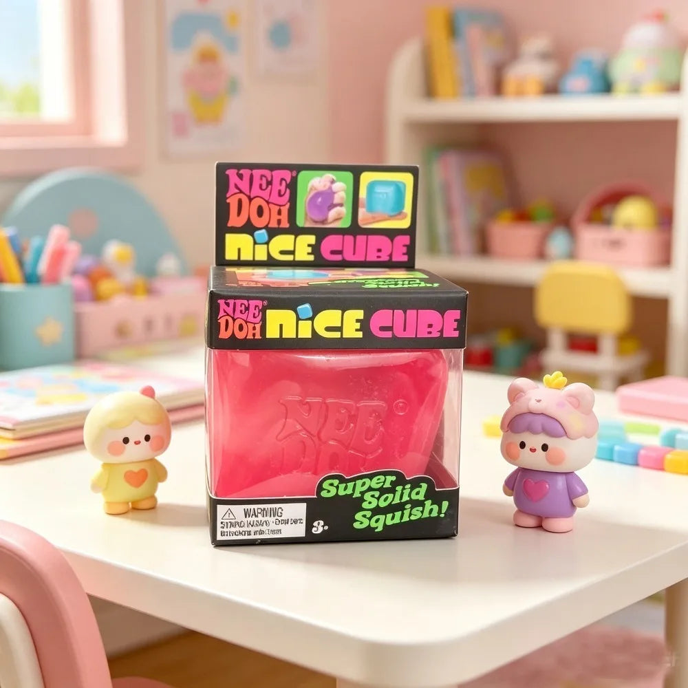 2026newSchylling Needoh Nice Cube, Sensory Toys, Anti-Stress Blocks, Stress Relief Jigsaw, Pressure Relief, Souvenir for Kids