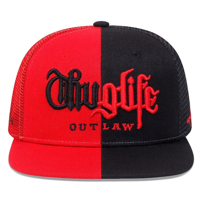 1 Pcs Fashion Fastball CAP Thuglife Embroidery Hiphop Baseball Cap