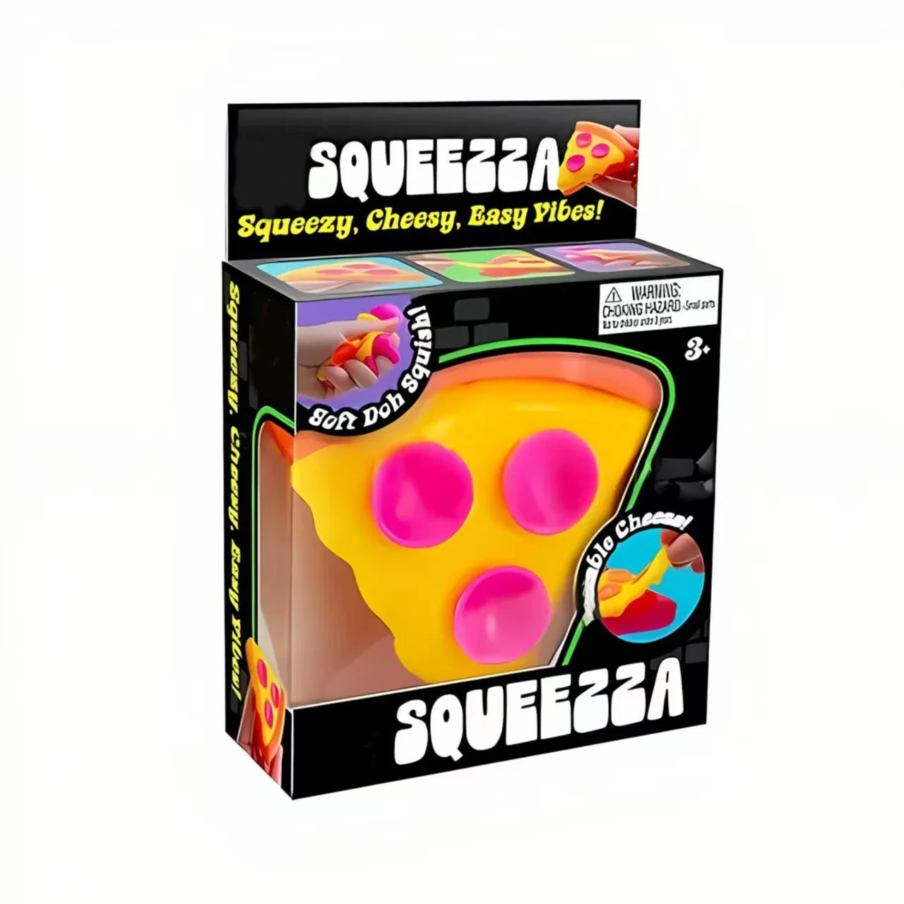Schylling Needoh Nice Cube sensory toy, stress relieving block, pinch, relieve stress, puzzle and release