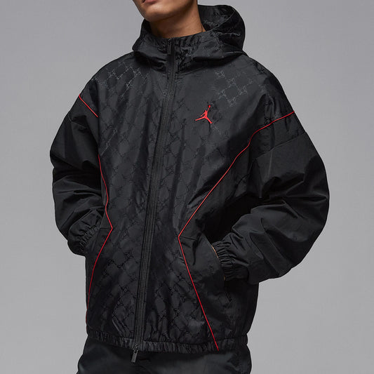 Nike genuine JORDAN men's hooded woven breathable sports jacket HV0555-010