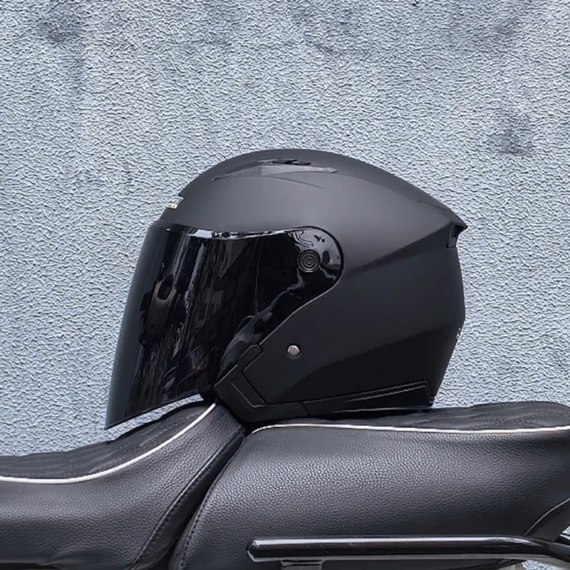 Motorcycle Helmet Male Female Four Seasons capacete para motocicleta cascos para moto Double Lens