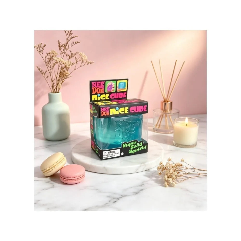 6cm Schylling Needoh Nice Cube, Sensory Toys, Anti-Stress Blocks, Stress Relief Jigsaw, Pressure Relief, Souvenir Gift