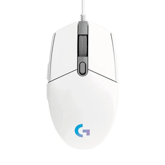 Logitech G102 Mouse Original Ergonomic Mouse Optical 8000DPI 16.8M Color LED Customizing 6 Buttons Wired Pc Gaming Accessories
