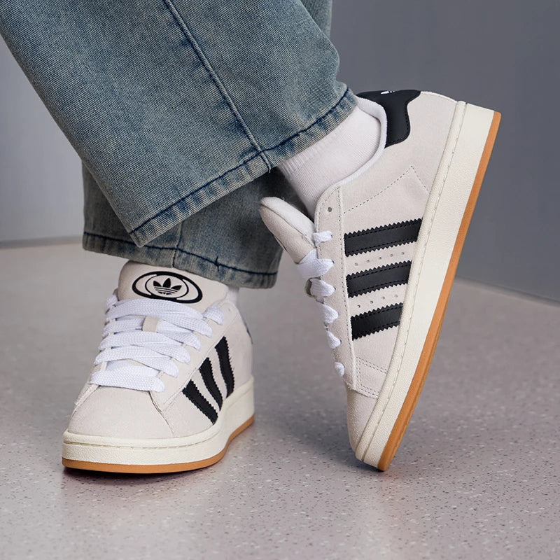 Adidas (Adidas) Trefoil Women's Sneakers Campus Trendy Sneakers Wear-Resistant Lightweight Low-Top Casual Shoes Gy0042