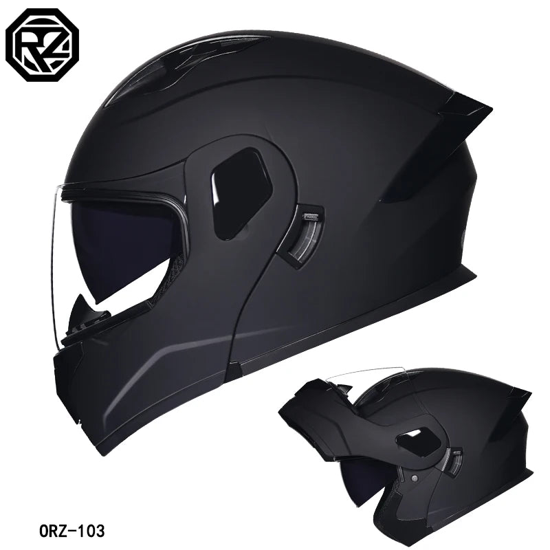 professional motorcycle sports flip helmet