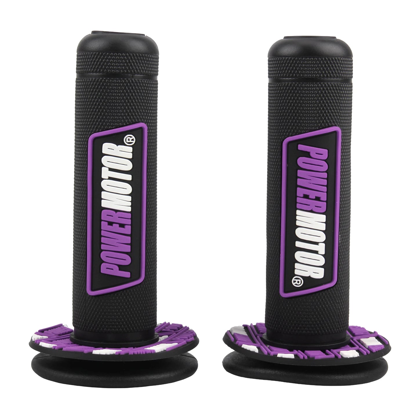 22 24mm Motorcycle PowerMotor Grips Anti-slip Gel Handle Wear-resistant Shock-absorbing Handlebar Accessories Motocross Pit Bike