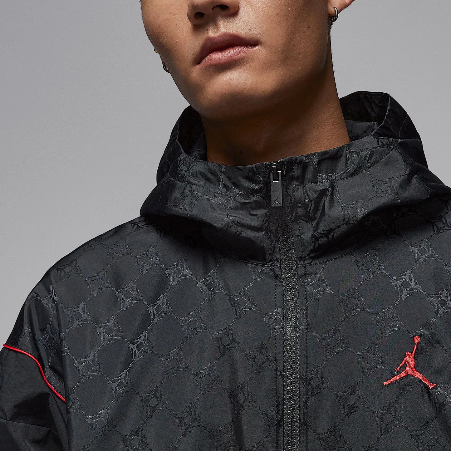 Nike genuine JORDAN men's hooded woven breathable sports jacket HV0555-010