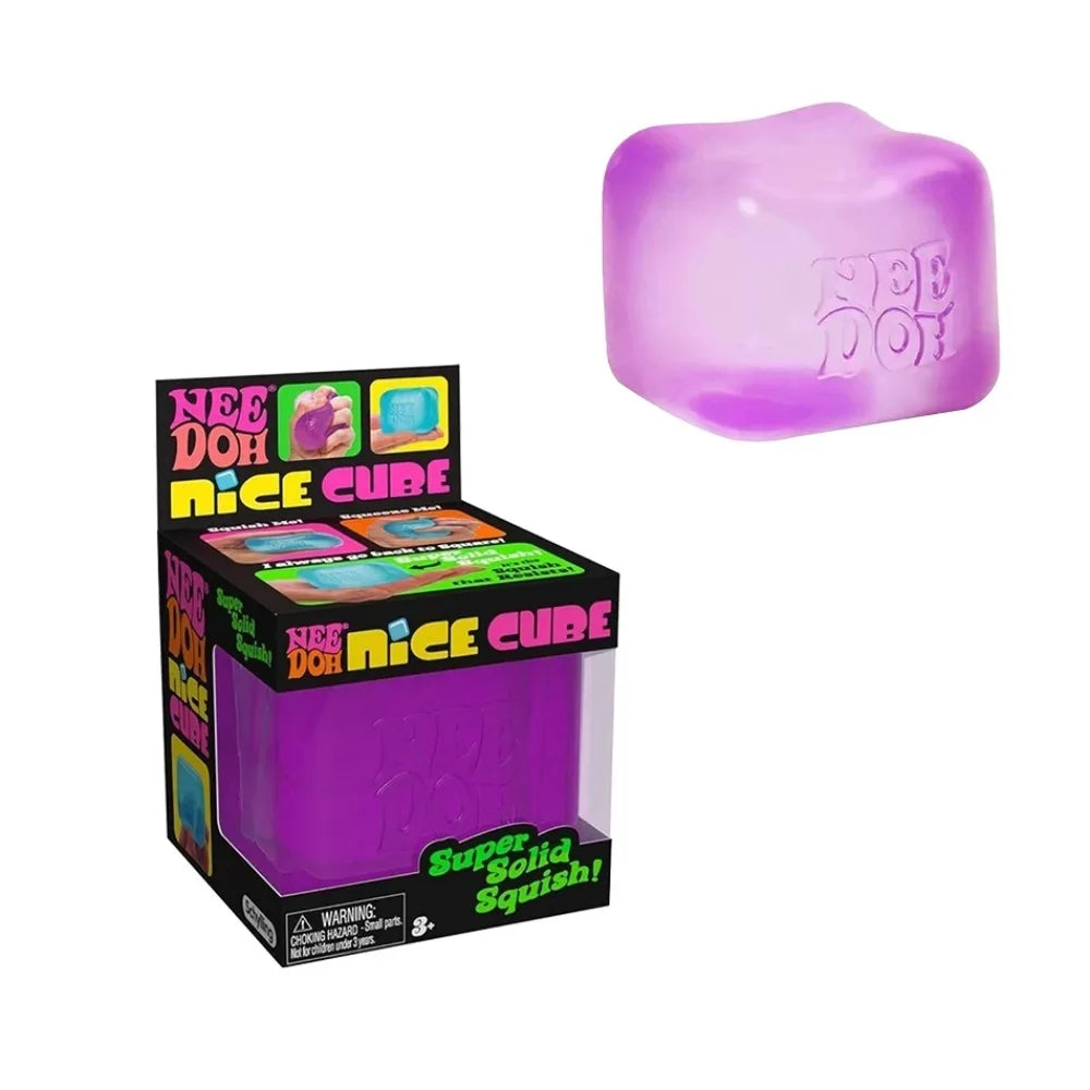 6cm Schylling Needoh Nice Cube, Sensory Toys, Anti-Stress Blocks, Stress Relief Jigsaw, Pressure Relief, Souvenir Gift