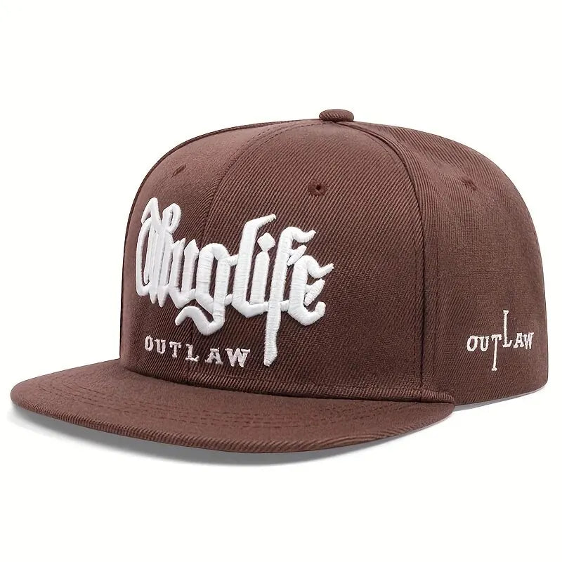 1 Pcs Fashion Fastball CAP Thuglife Embroidery Hiphop Baseball Cap