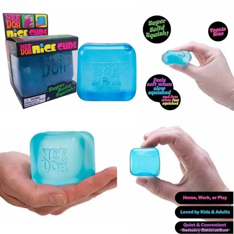 2026newSchylling Needoh Nice Cube, Sensory Toys, Anti-Stress Blocks, Stress Relief Jigsaw, Pressure Relief, Souvenir for Kids