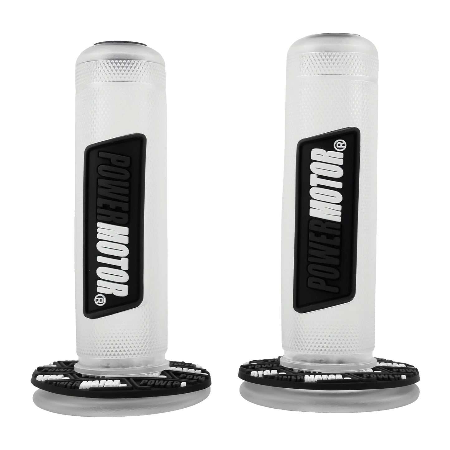 22 24mm Motorcycle PowerMotor Grips Anti-slip Gel Handle Wear-resistant Shock-absorbing Handlebar Accessories Motocross Pit Bike