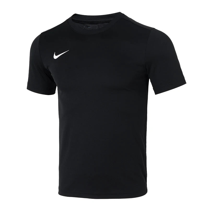 Nike Men's Running and Fitness Training Sportswear Round-Neck Breathable Quick-Drying Short-Sleeved Jersey