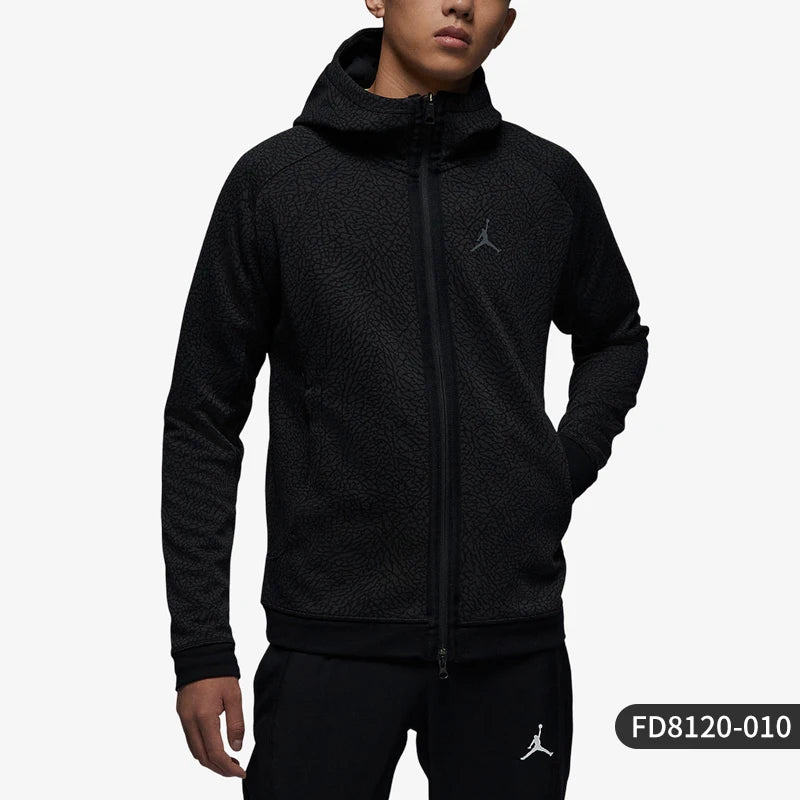 Nike Genuine Jordan New Men's Casual Sport Hooded Zip-up Jacket FD8120-010