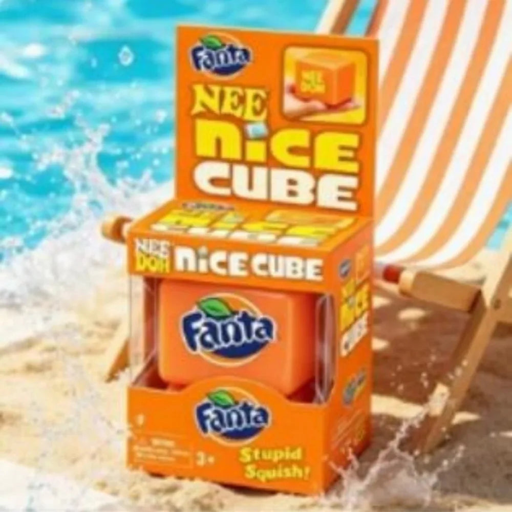 1PC NeeDoh Nice Cube Sensory Fidget Squeeze Toy For Anxiety